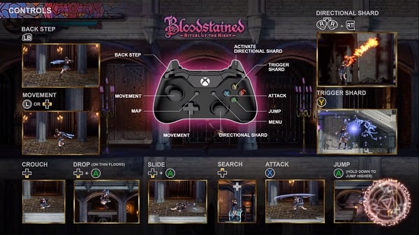 Controls Bloodstained Ritual Of The Night Wiki